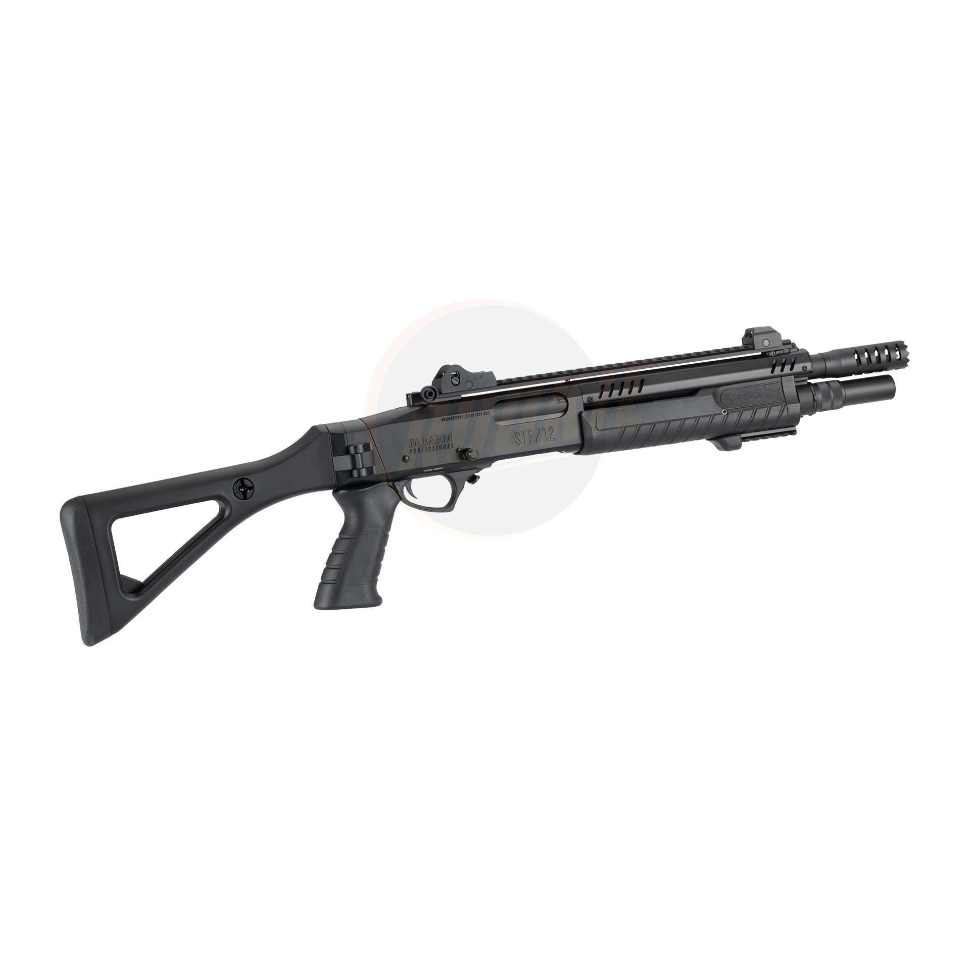 BO FABARM STF/12 Compact 11" Gas Pump Action Shotgun (Black)