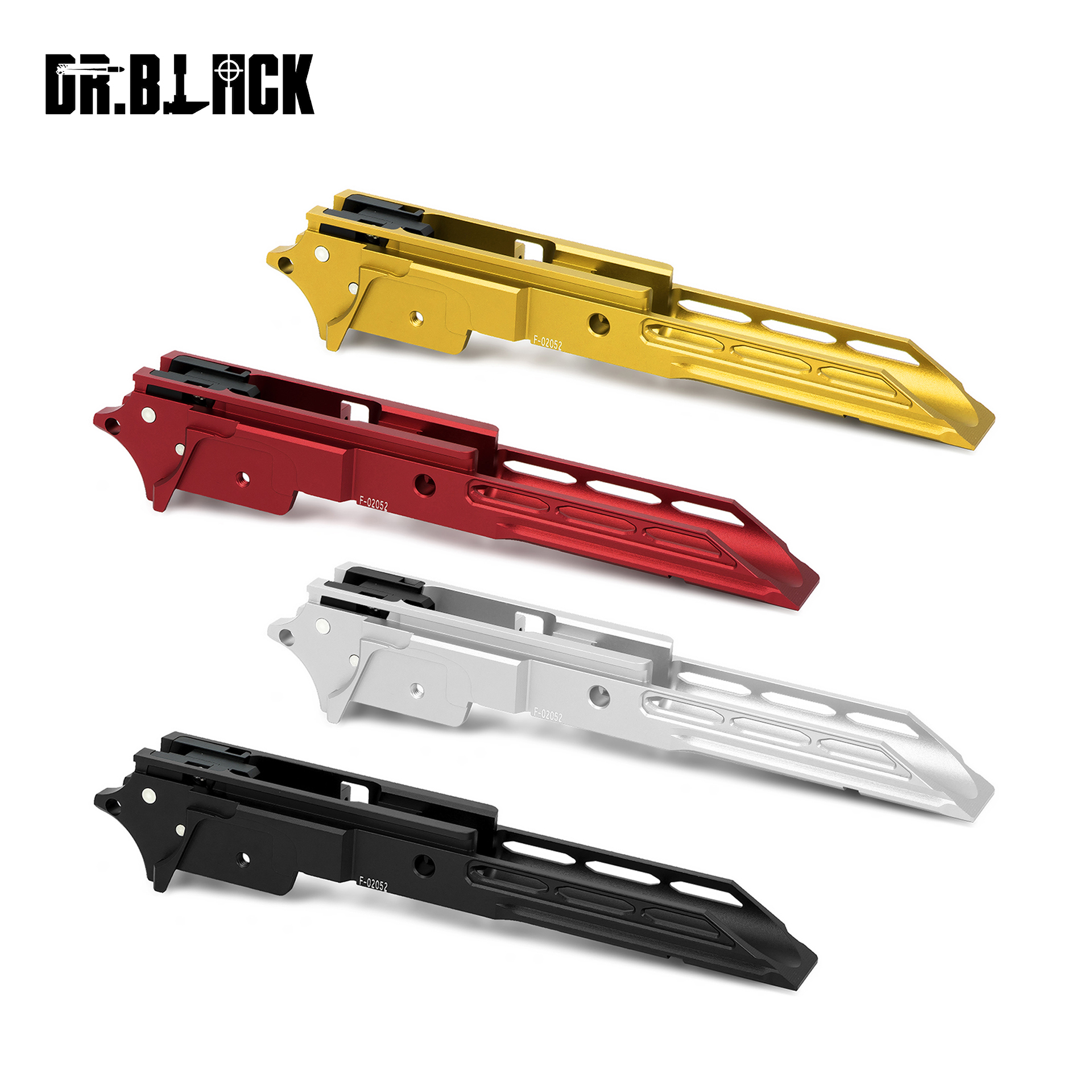 DR.BLACK Aluminum Advance Frame Type 2 for Marui Hi-CAPA