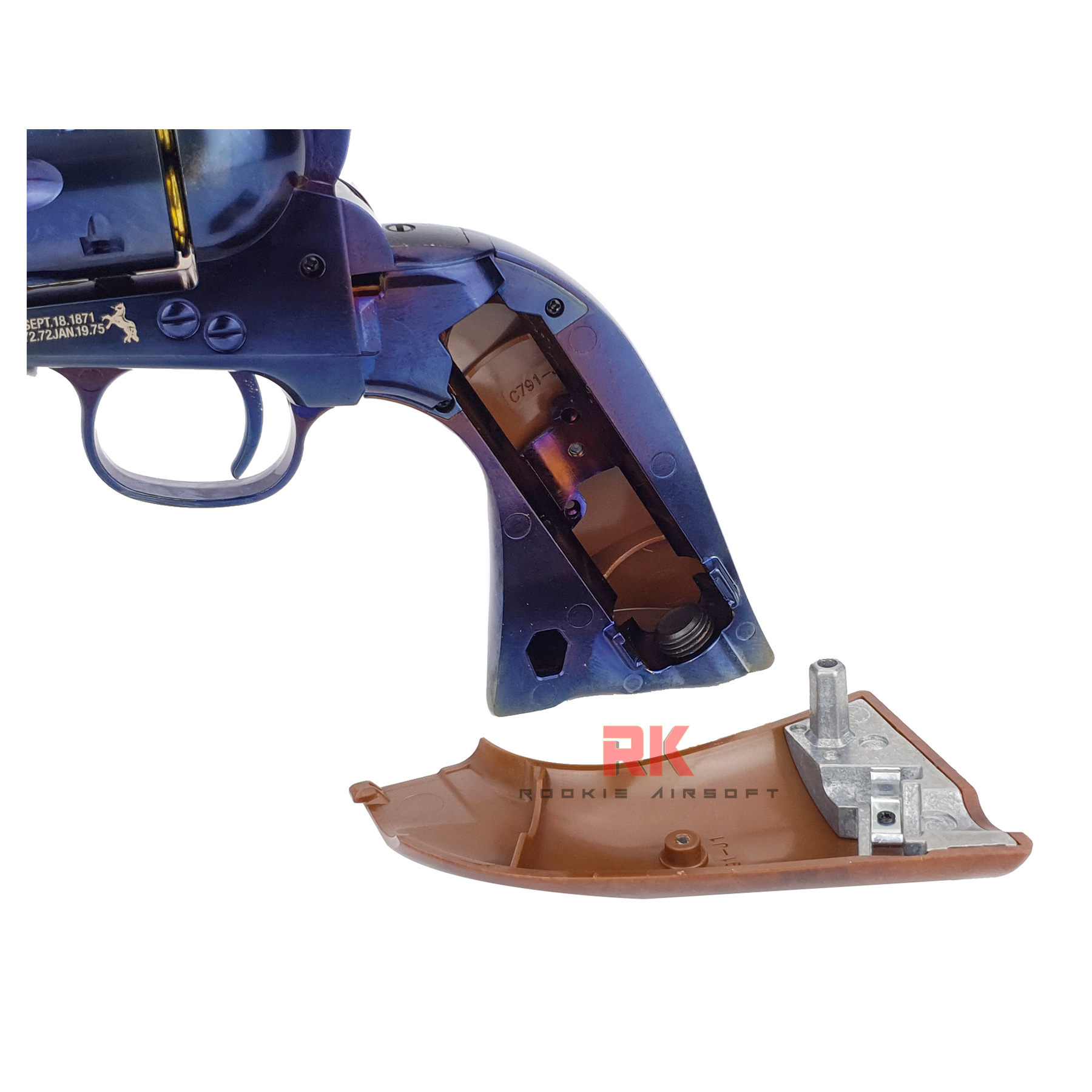UMAREX Colt SAA Peacemaker .45 Co2 6mm - Blue