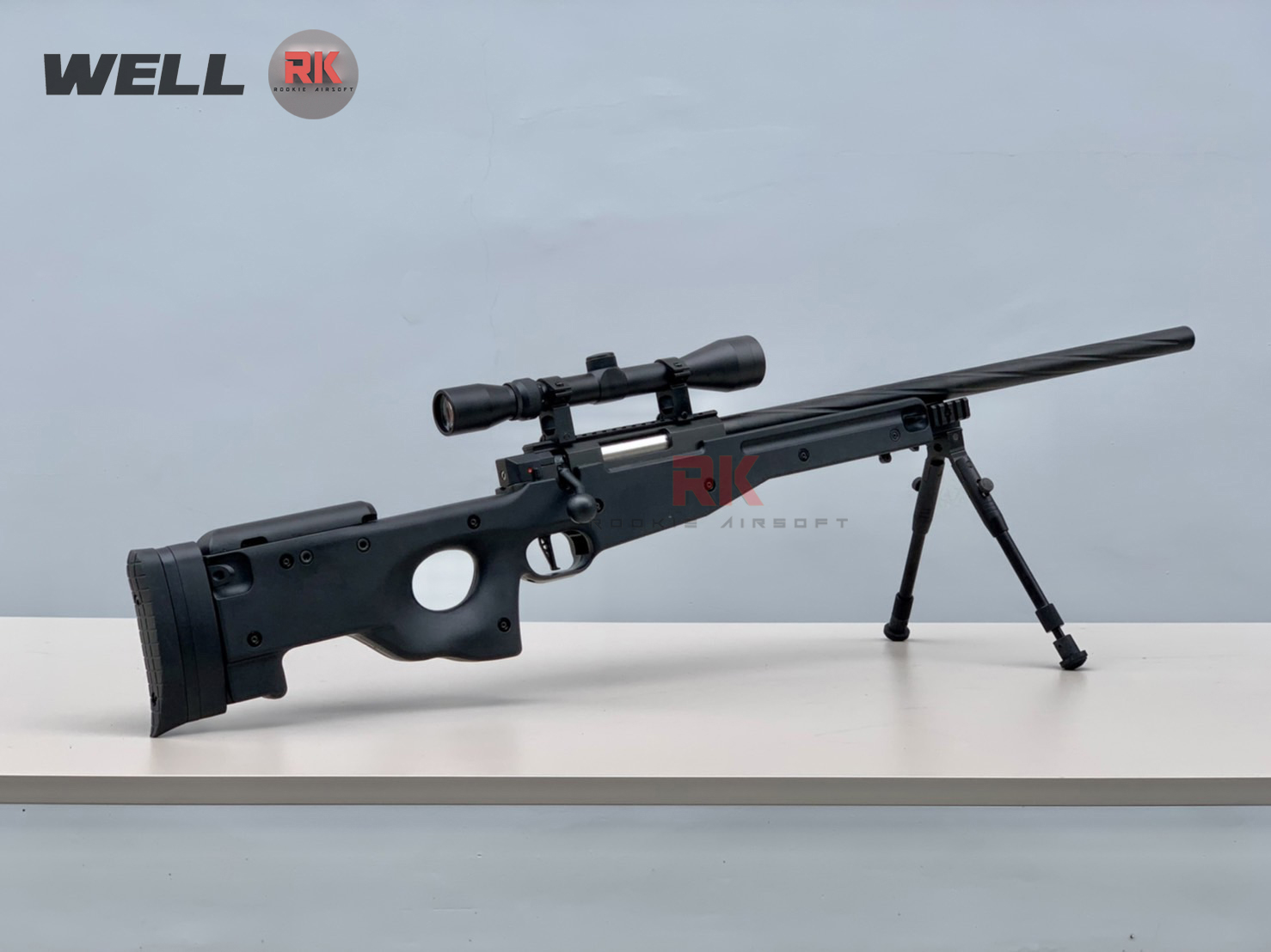 WELL MB01 Upgraded Version Sniper Rifle (Black)