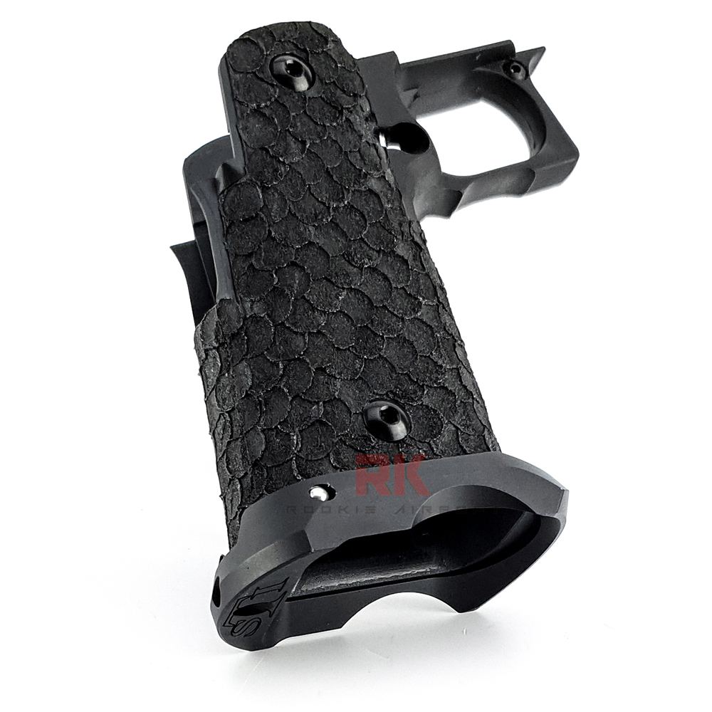 Bomber Omni / JW3 Grip w/ STI Tactical Magwell for Marui Hi-CAPA (Black)