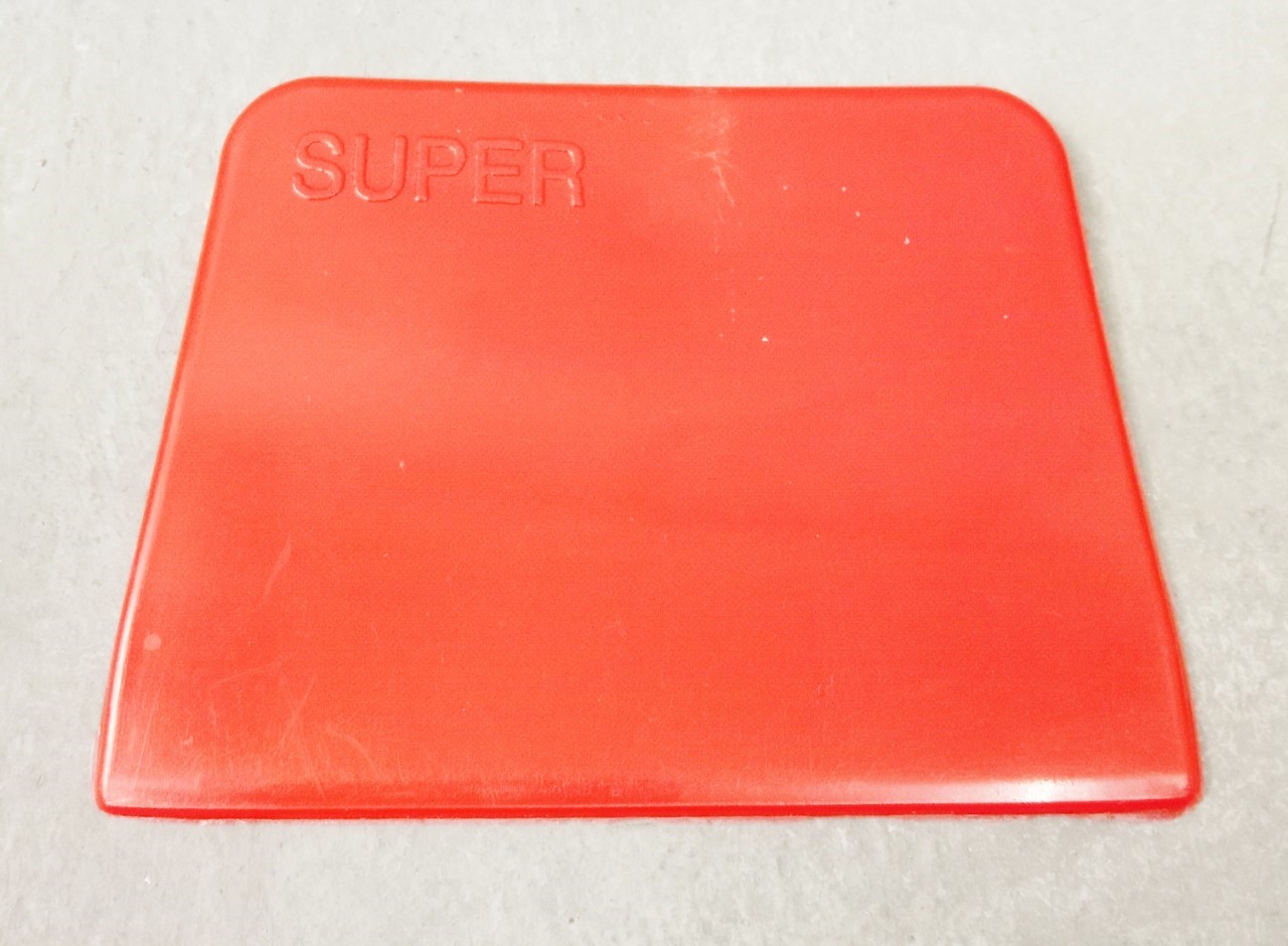 มีดโป้วพลาสติก 3 x 4"