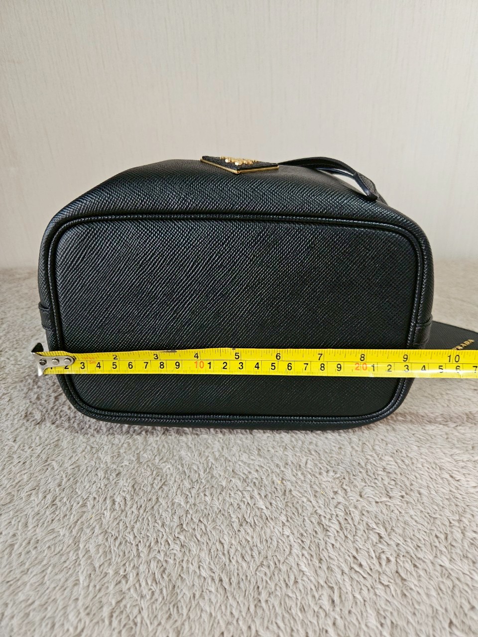 Prada Bucket Bag in Saffiano Leather Nero