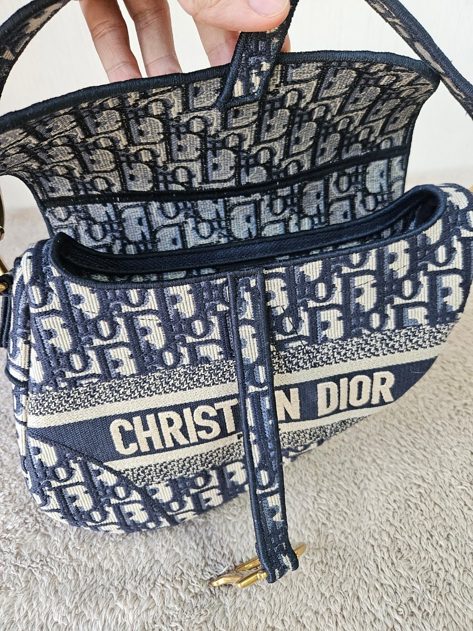 Dior Saddle Oblique size Medium