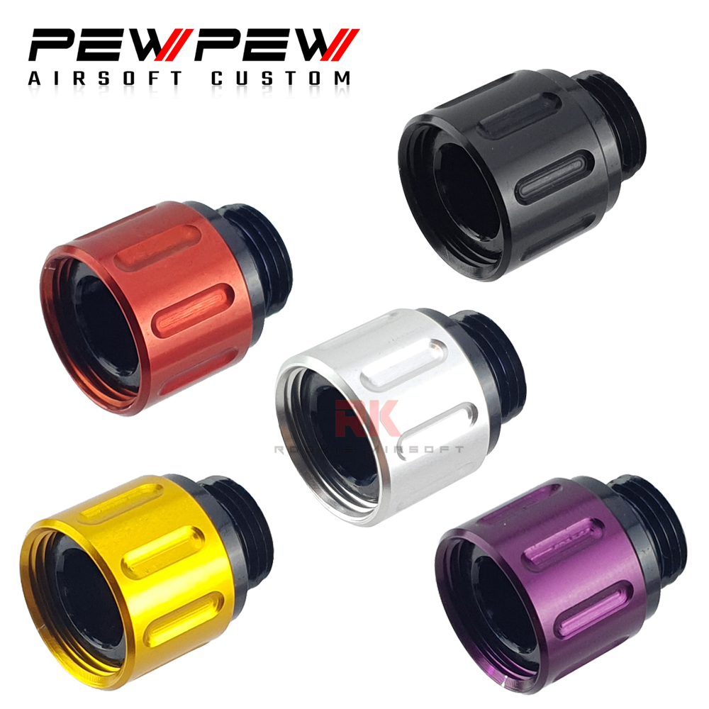 Pew Pew Aluminum Silencer Adapter M11 CW to M14 CCW - Type 2