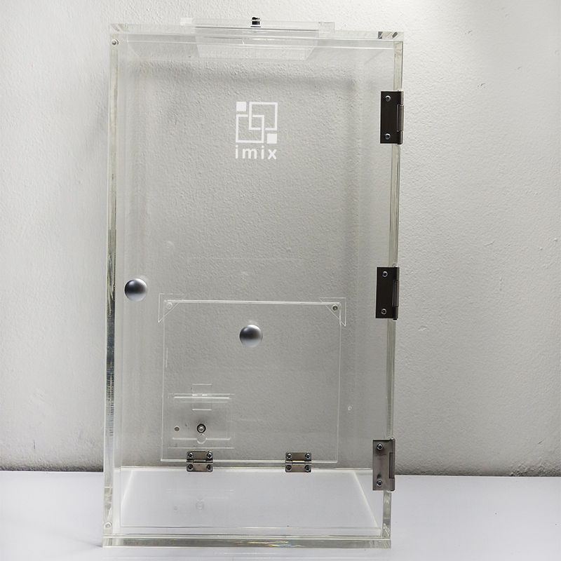 กล่องเก็บเสียง IMIX ฝาเปิดด้านบน-ฝาสไลด์เปิด 28x28x58cm