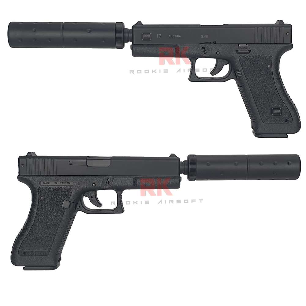 HFC HA-117 Silencer / Glock 17 (Marking Version) Spring Pistol
