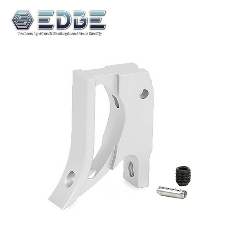 EDGE Custom "T2" Aluminum Trigger for Hi-CAPA / 1911 (Silver)