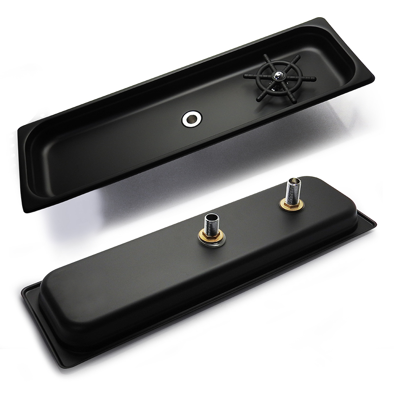 พิชเชอร์รินเชอร์ หัวspinjet แบบฝังเคาเตอร์ ทรงสี่เหลี่ยมยาว 53 cm.