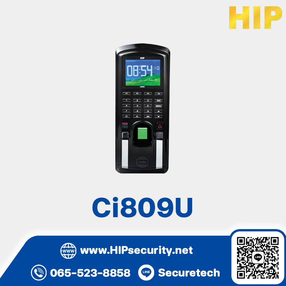 เครื่องสแกนลายนิ้วมือ HIP Series U รุ่น Ci809U