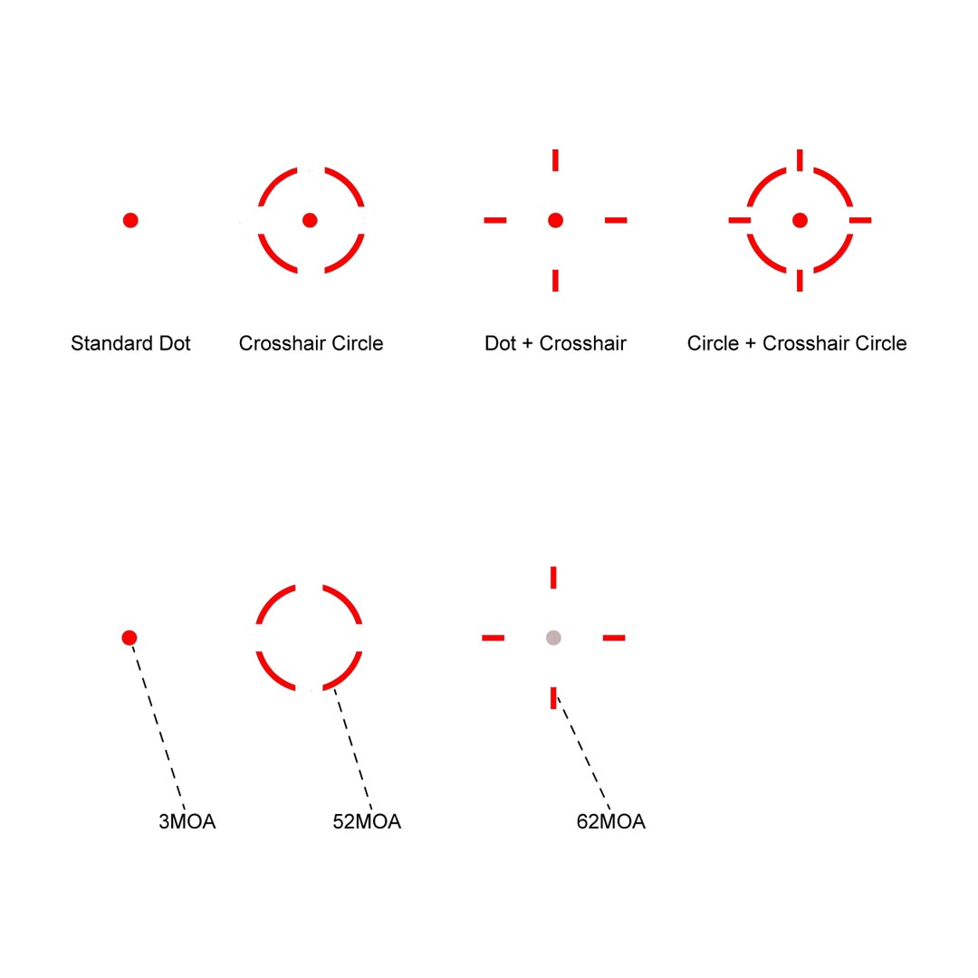 Vector Optics Frenzy Plus 1x31x26 Red Dot Sight Multi-Reticle (SCRD-M67)