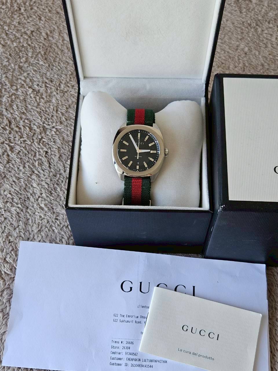 Gucci YA142403 GG2570 สายเขียวแดง