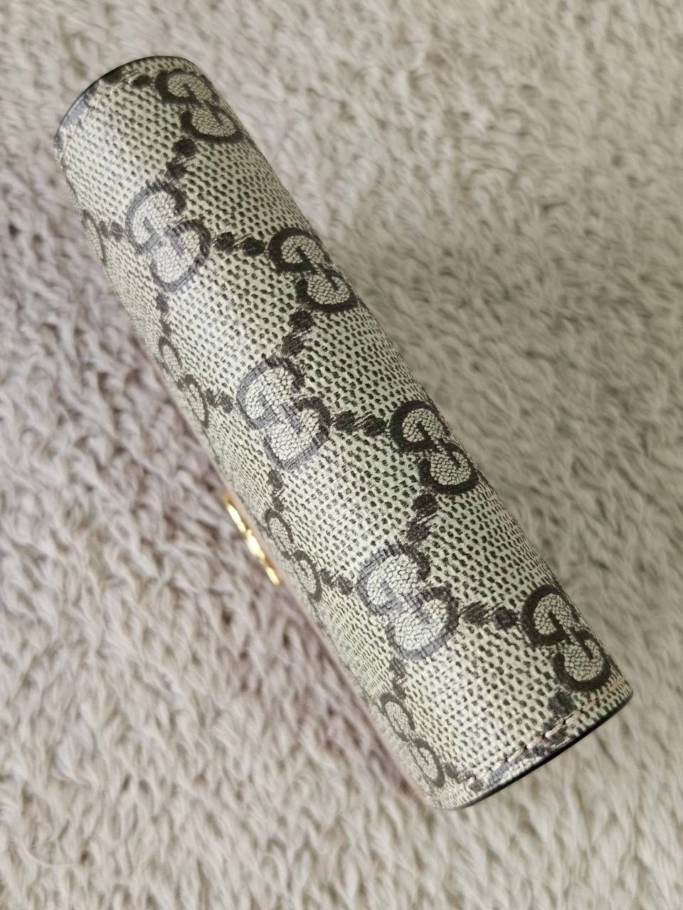 Gucci GG Marmont Bi Color Card Case Wallet