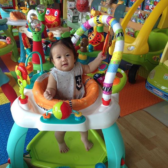 เก้าอี้กิจกรรมฝึกกระโดดเด้ง จาก Huile (Luxury activity paradise)