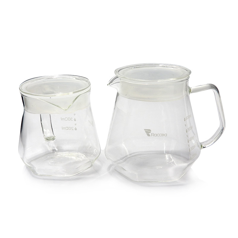 โถดริป แก้วดริป ดริปเซริฟเวอร์ RACCEA 6 เหลี่ยม 700 ml. 1610-592