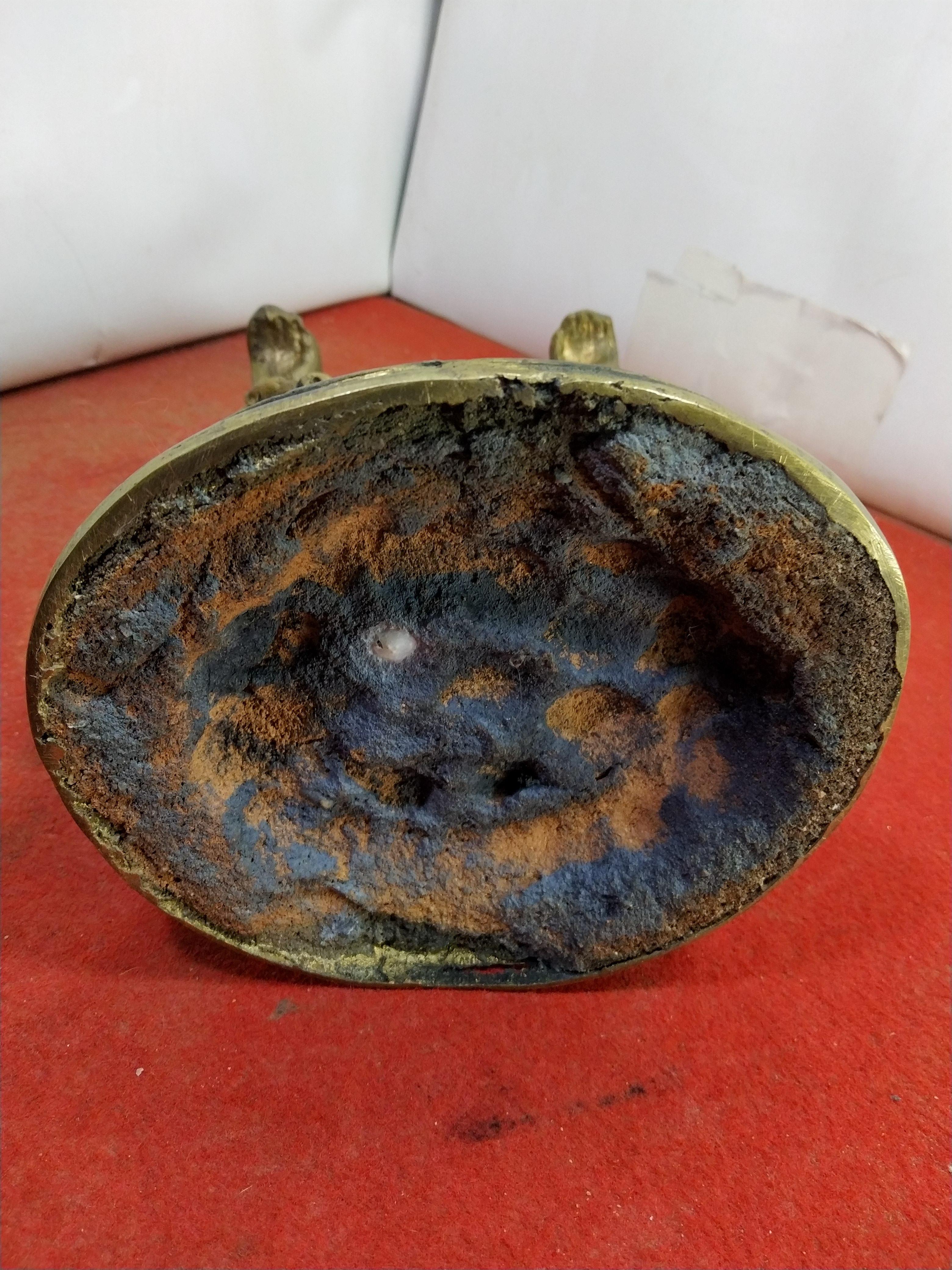 กุมารทองเจ้าสัวเฮง เนื้อโลหะ ฐานขนาด 5 นิ้ว