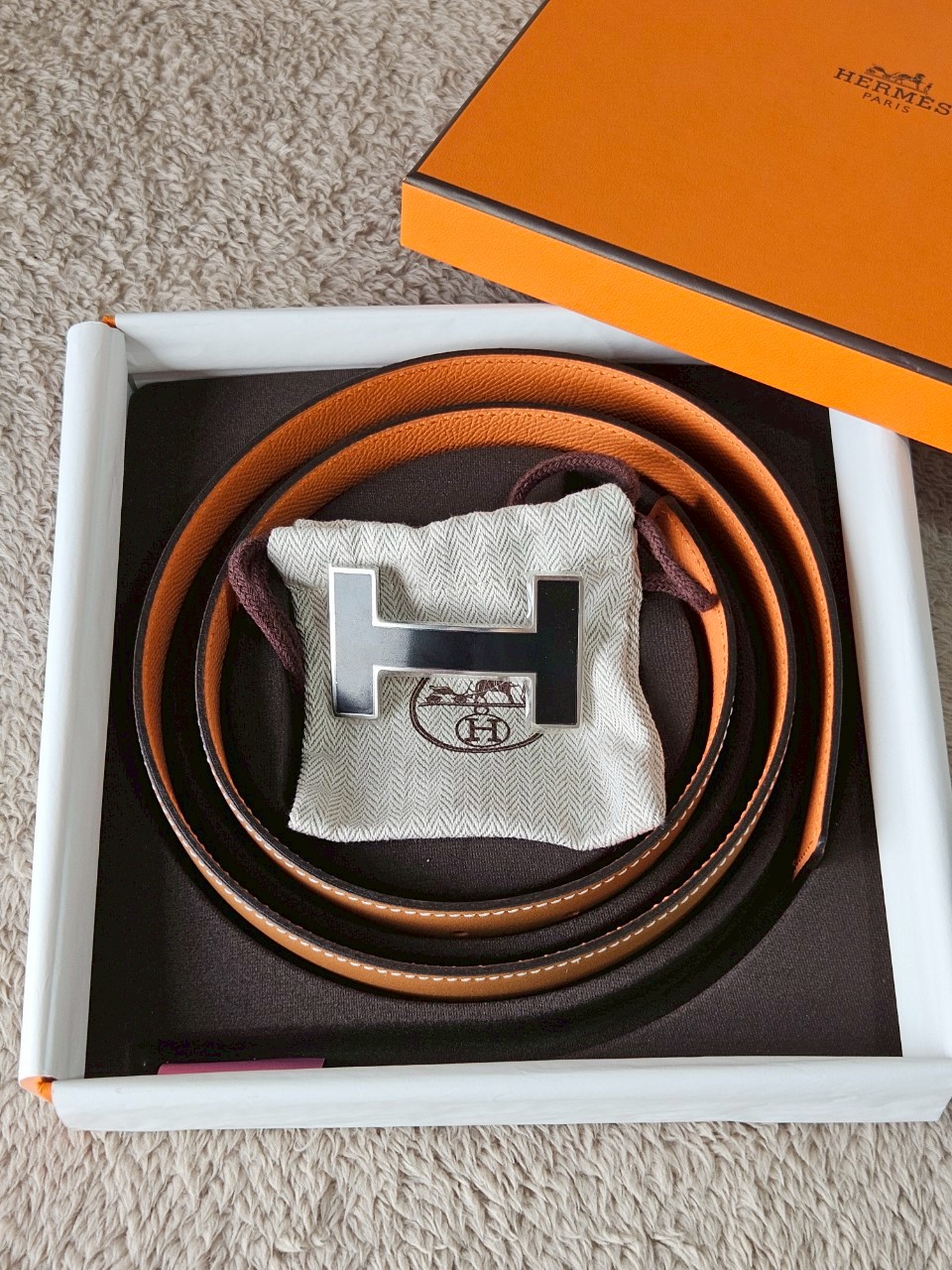 Hermes belt 30mm size85