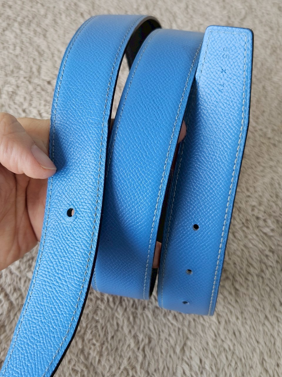 Hermes Belt หัวเงิน