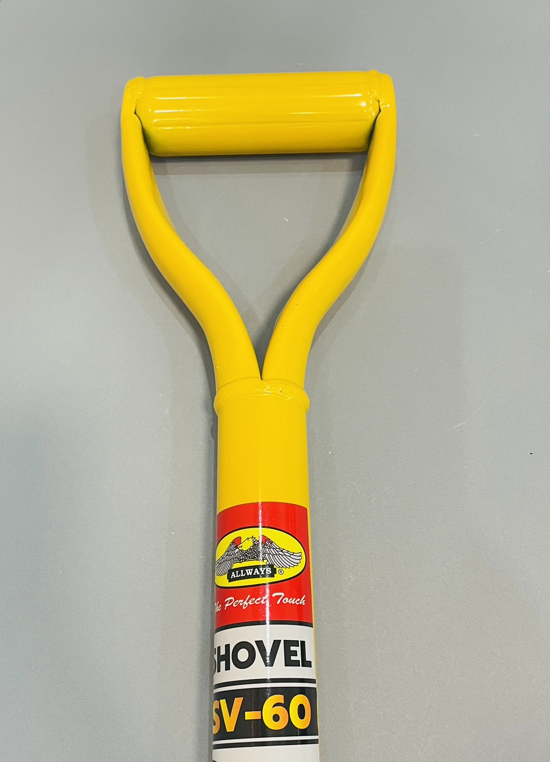 พลั่วด้ามเหล็ก ปากแหลม