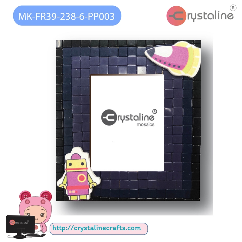 Picture frame kit - Spaceman (size 8x9.5 cm,1pc/pack)