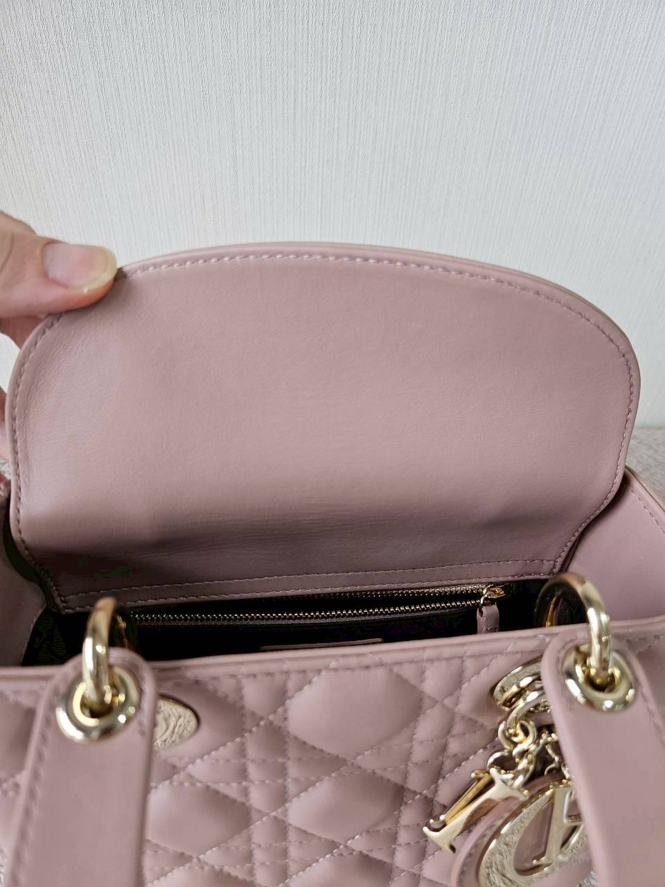 Lady Dior Small Beige