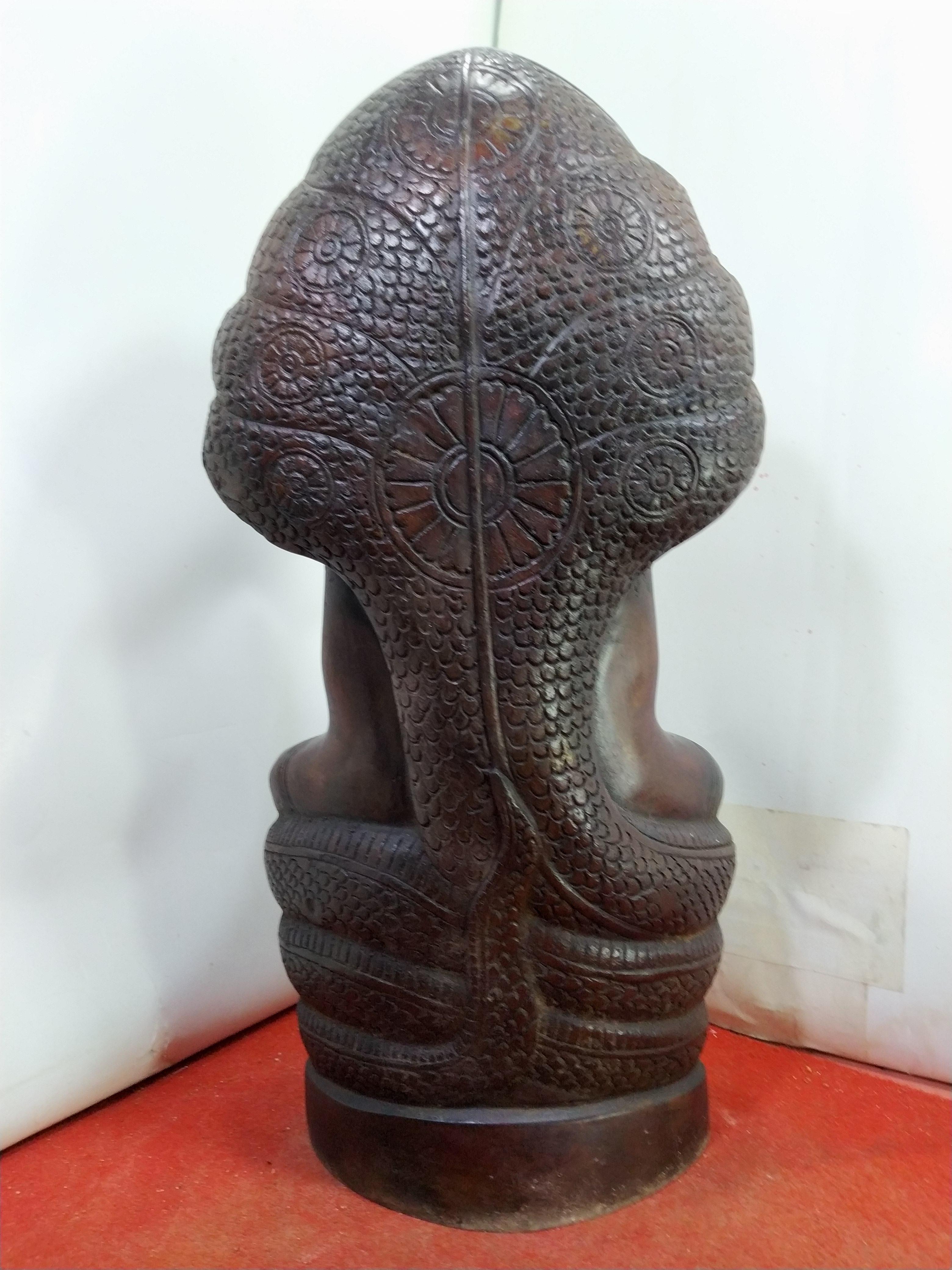 พระนาคปรก ลพบุรี พระประจำวันเสาร์ หน้าตัก7นิ้ว