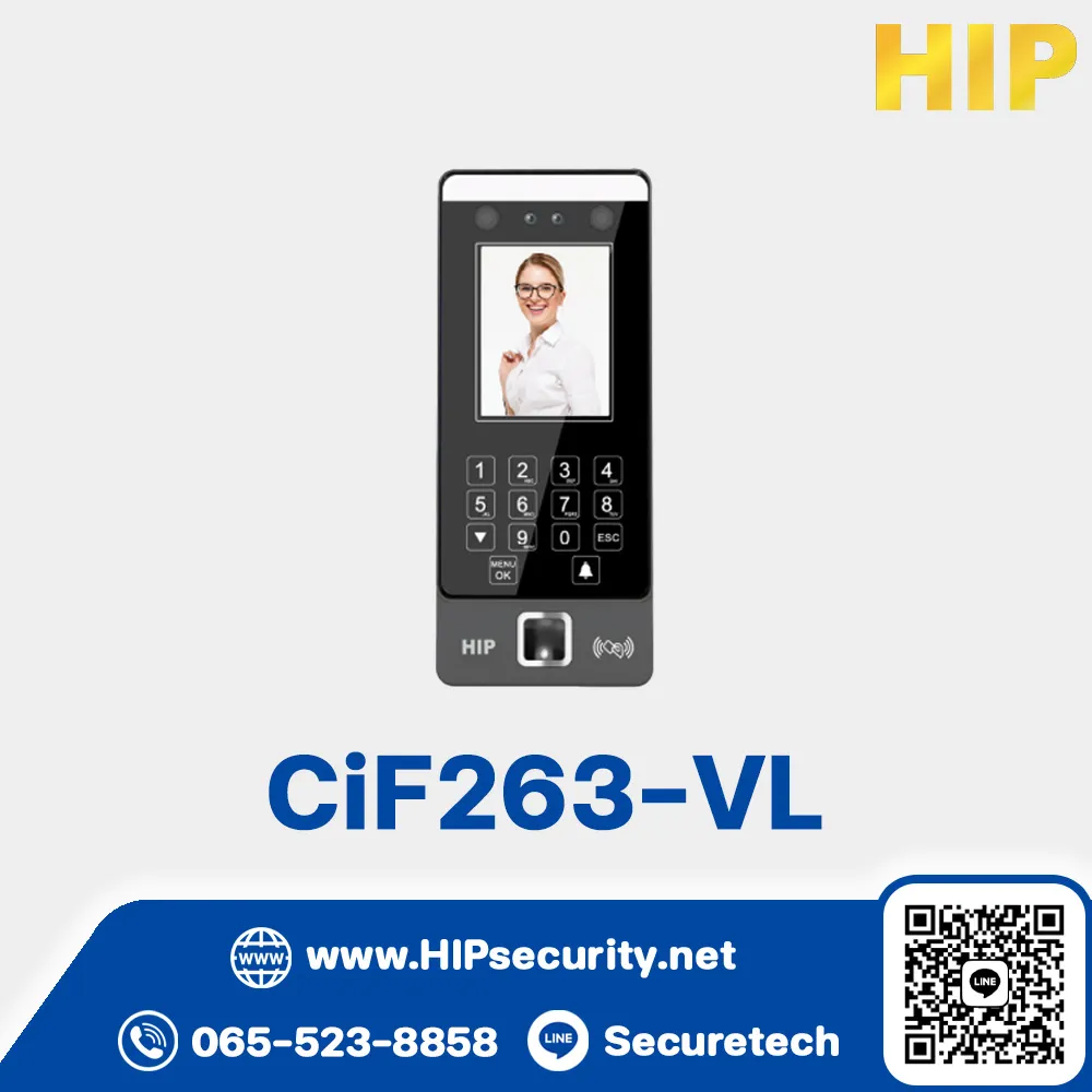 เครื่องสแกนลายนิ้วมือ HIP Series 2 Visible Light รุ่น CiF263-VL