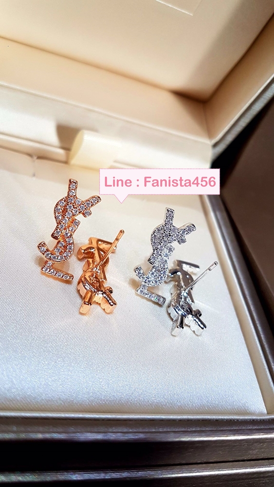 Ysl earring ต่างหู YSL Hiend
