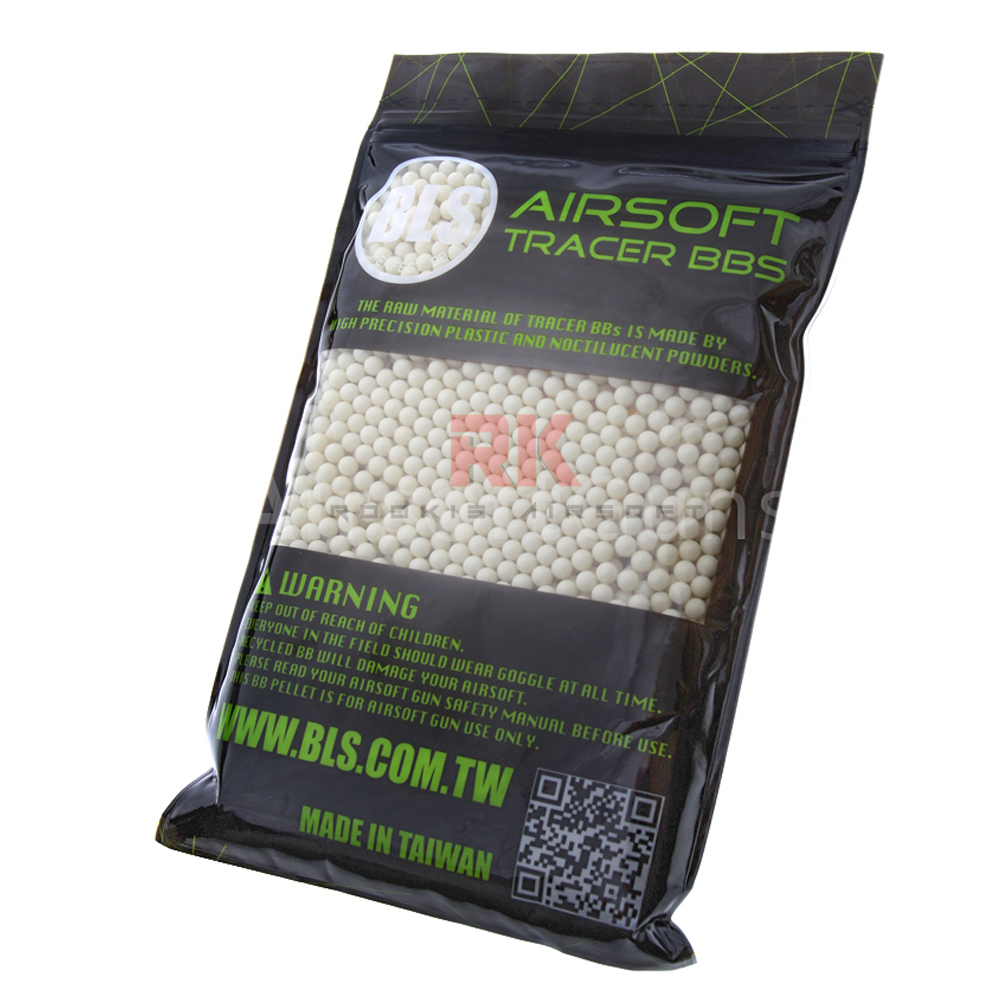 BLS Dark Knight Tracer BBs 0.20g 6mm (5,000 rds) - Green