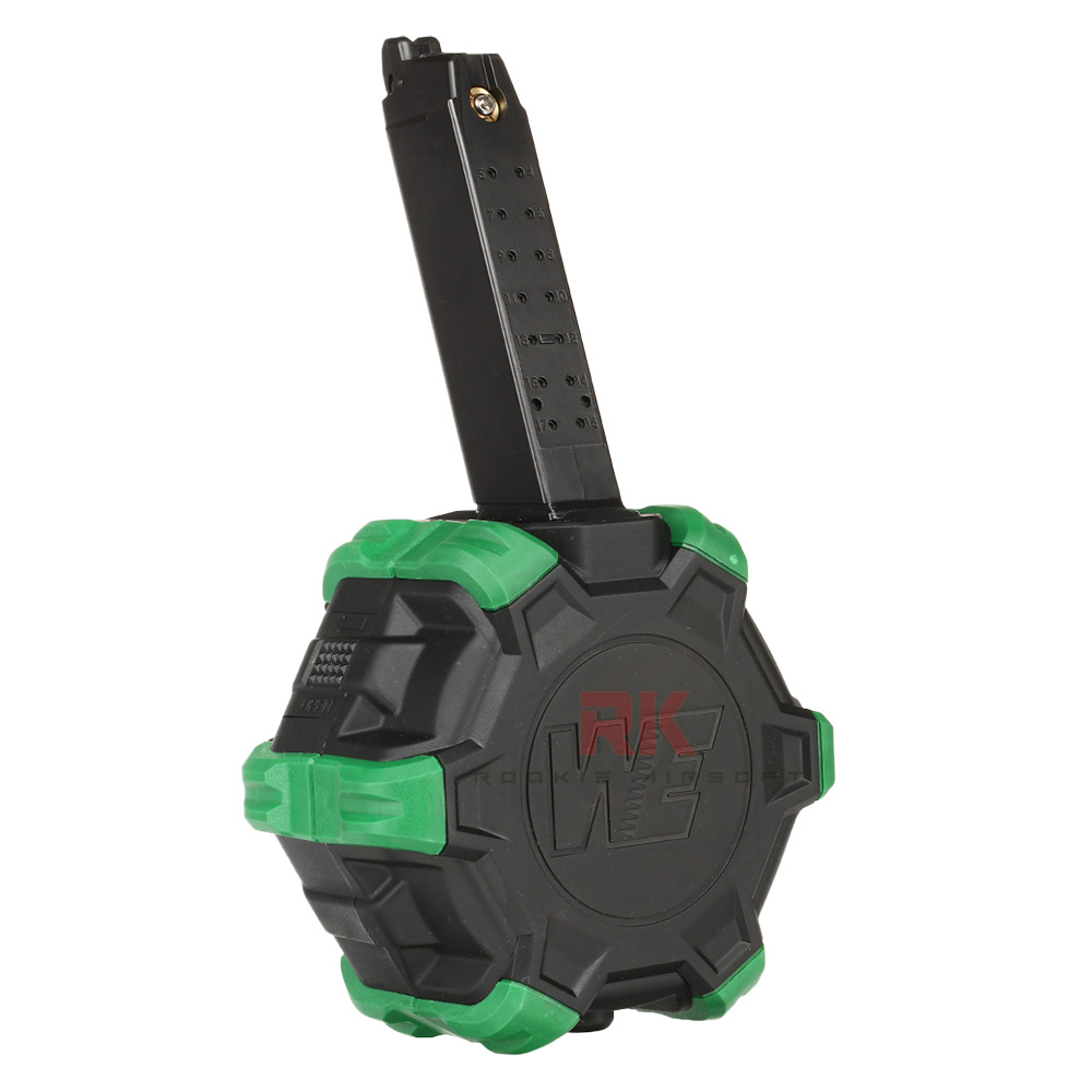 WE 350rds Drum Magazine for G-Series - Black