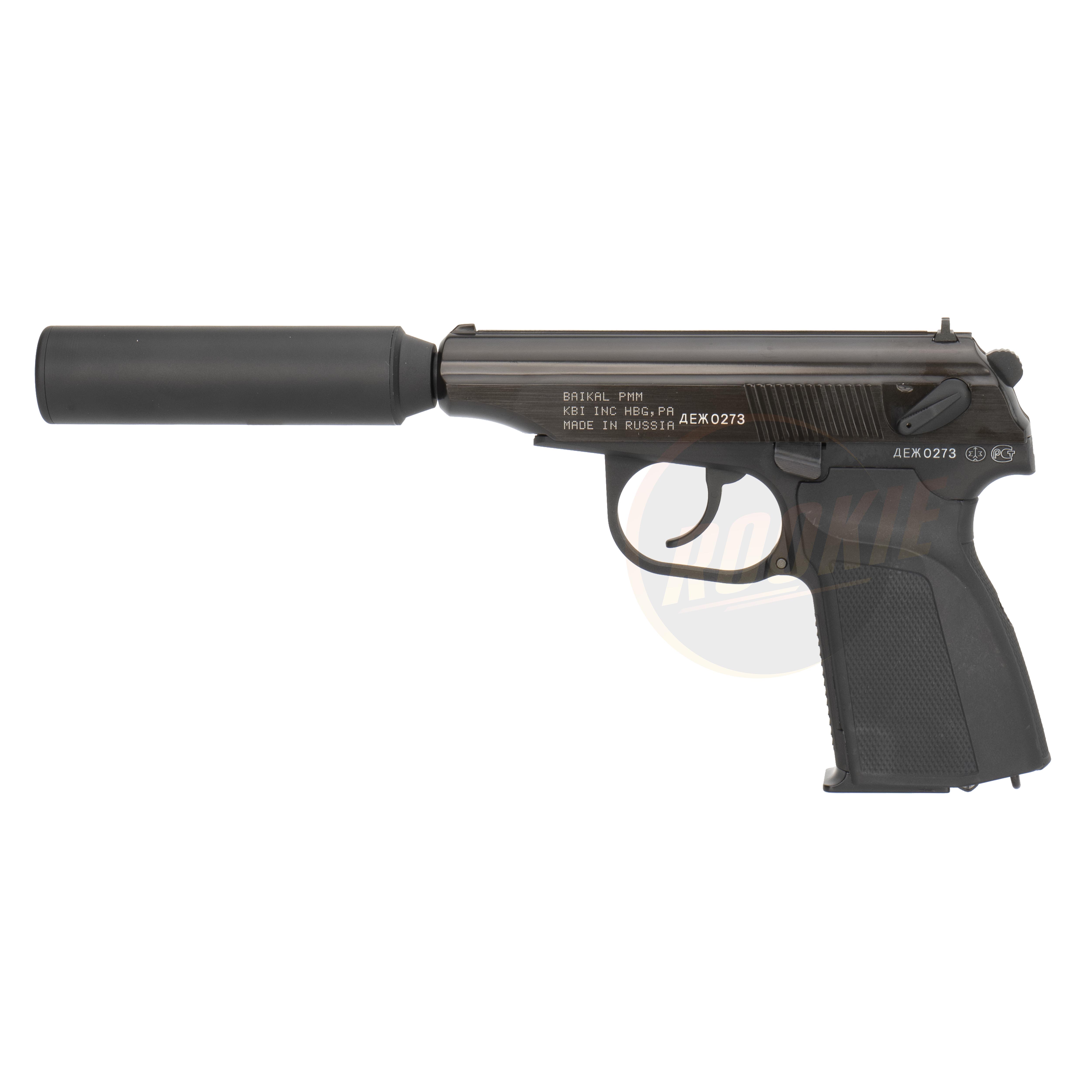 WE Makarov 654K with Silencer - Black
