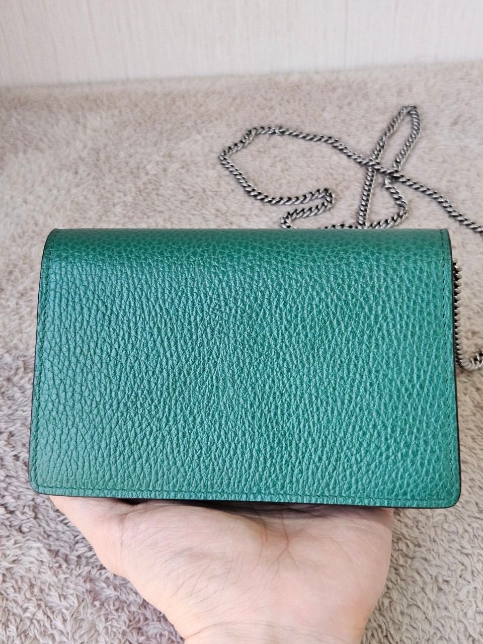 Gucci Dionysus Super Mini Crystal Leather