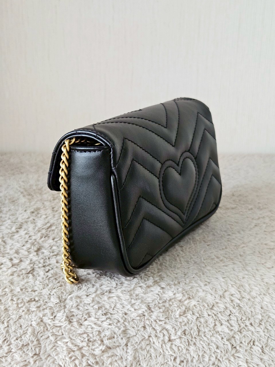 Gucci Marmont Super Mini สีดำ