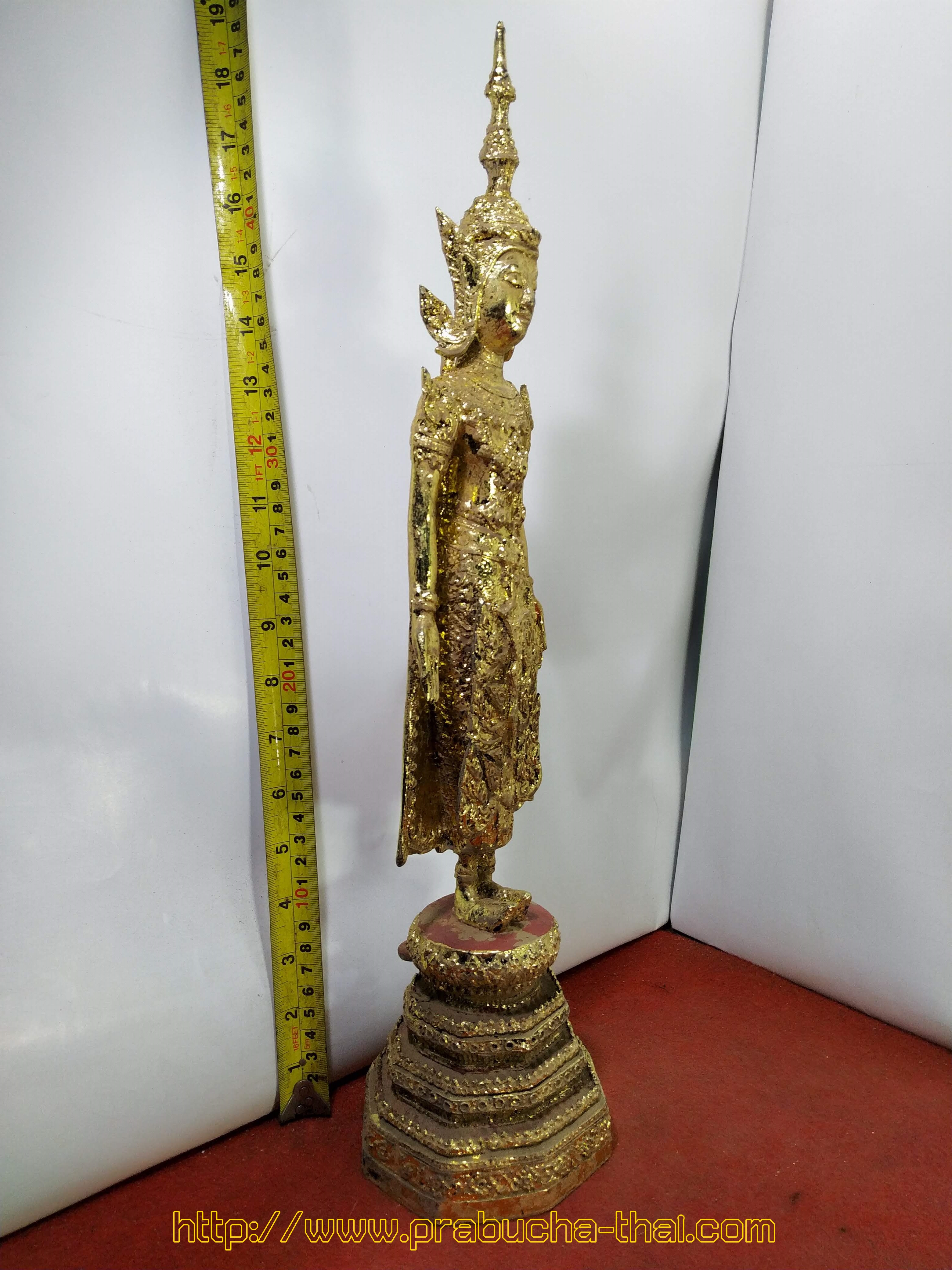 พระรัตนะ ปางเปิดโลก พระแห่งปัญญาต้องโฉลกผู้เกิดวันพฤหัสบดี สูง 18 นิ้ว