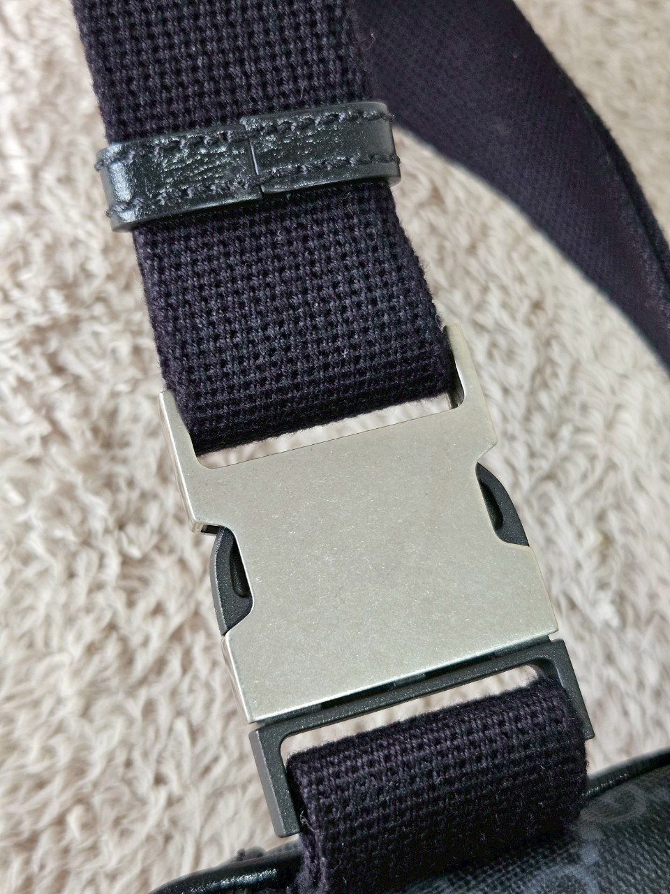 Gucci Interlocking G Belt Bag Black