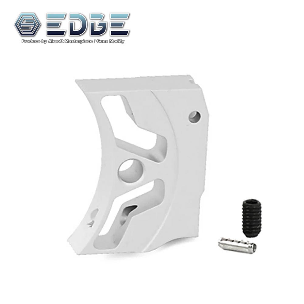 EDGE Custom "S1" Aluminum Trigger for Hi-CAPA / 1911 (Silver)