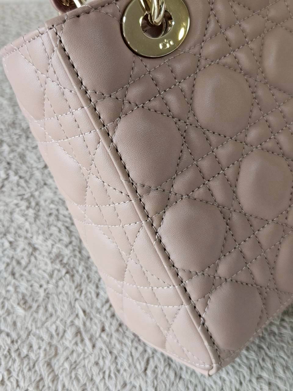 Lady Dior Small Beige