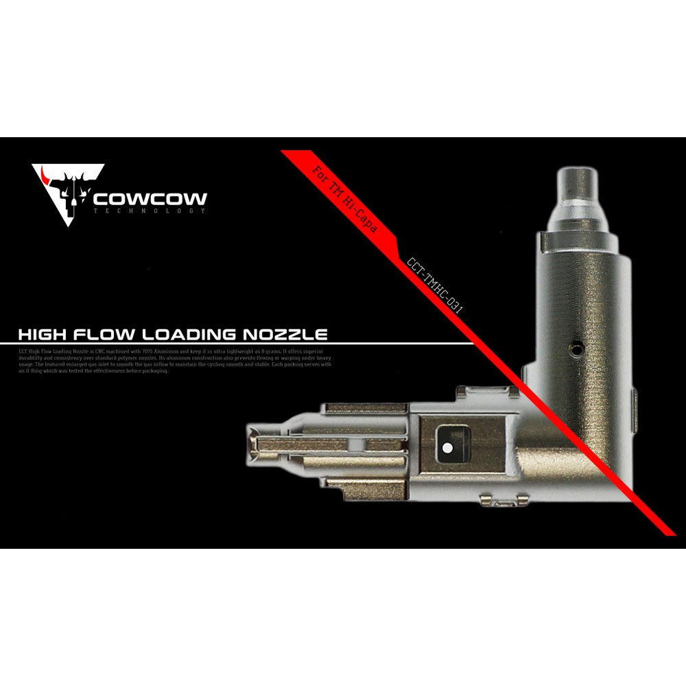 CowCow High Flow Aluminum Loading Nozzle For Marui Hi-CAPA