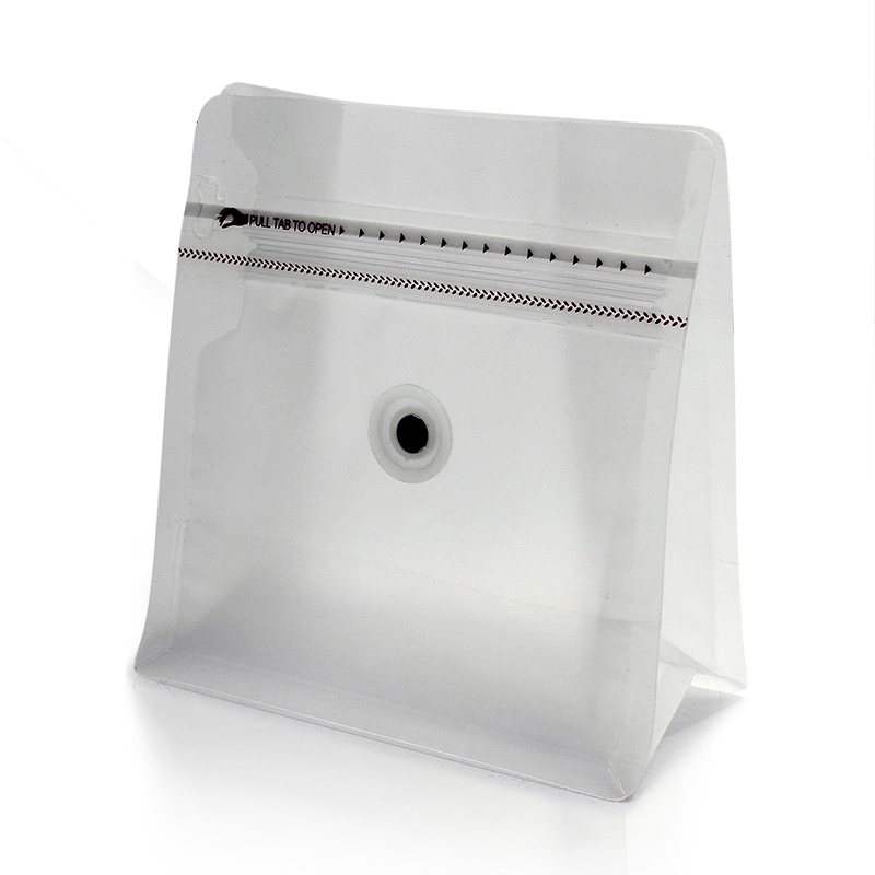 ถุงกาแฟ ถุงซิปล็อค WIDE SERIES 250g ติดวาล์ว ขยายข้าง ตั้งได้ (50ใบต่อแพ็ค)