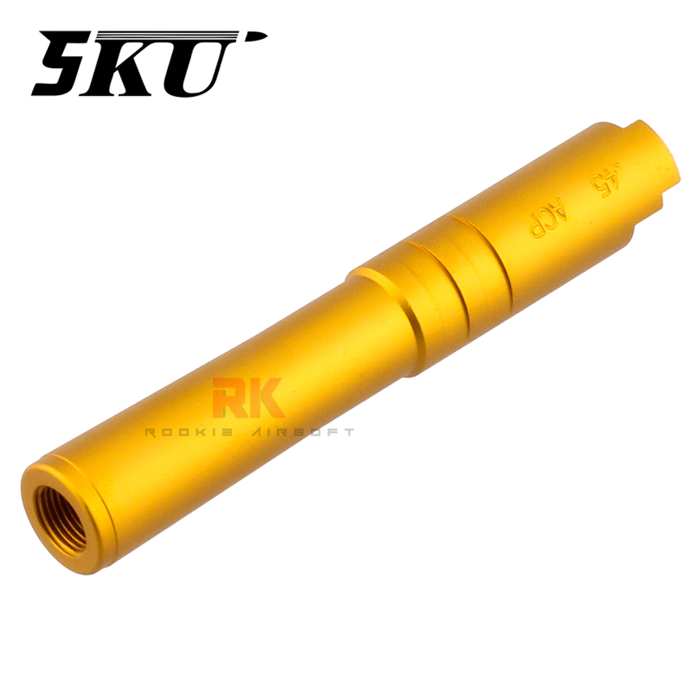 5KU Aluminum Fixed Outer Barrel for Marui Hi-CAPA 4.3 (GB-522)