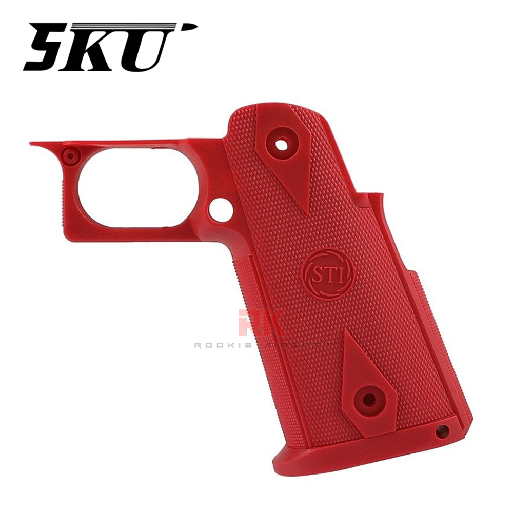 5KU STI Style Pistol Grip for Marui Hi-Capa (Red)