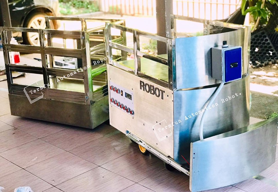 หุ่นยนต์ส่งของ บริการขนาดใหญ่