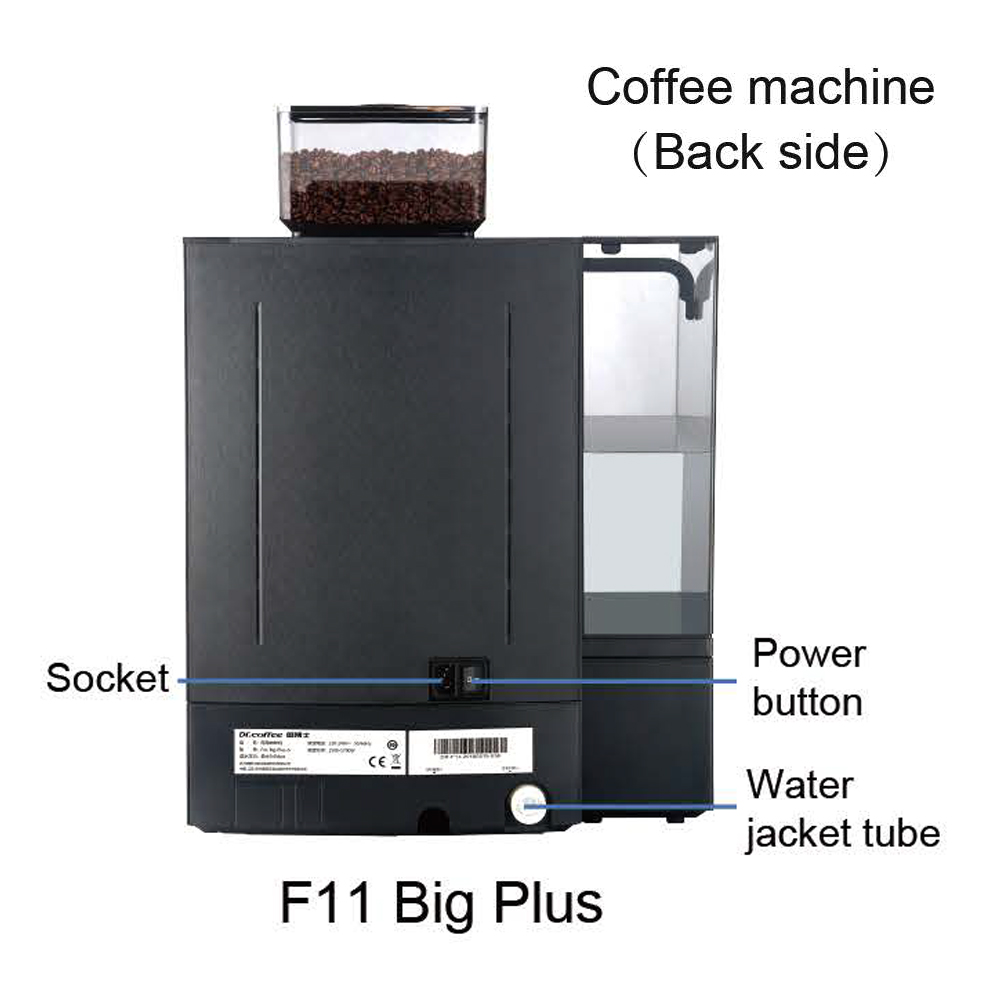 เครื่องชง Dr.coffee F11 Big plus แท้งค์น้ำ 8 ลิตร (ด็อกเตอร์คอฟฟี่)