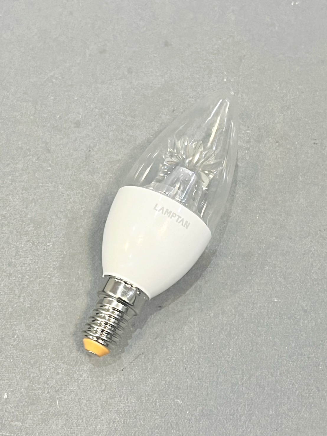 หลอดจำปา LED 4w E14 แสงวอร์ม แลมป์ตัน