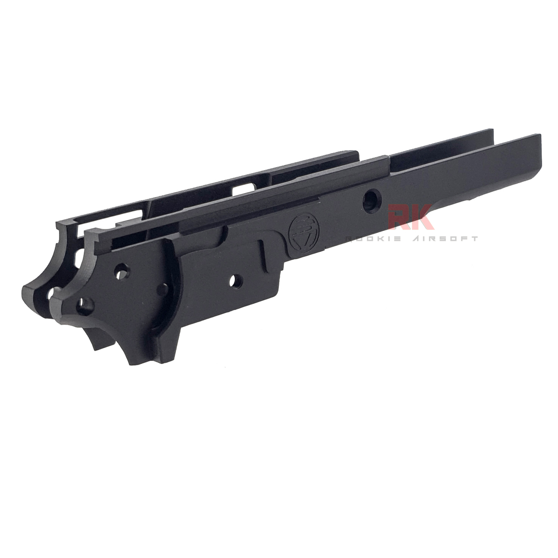 KF Airsoft Aluminum 3.9 inch Advance Frame with Hammer Set for Marui Hi-Capa - SV (Black)