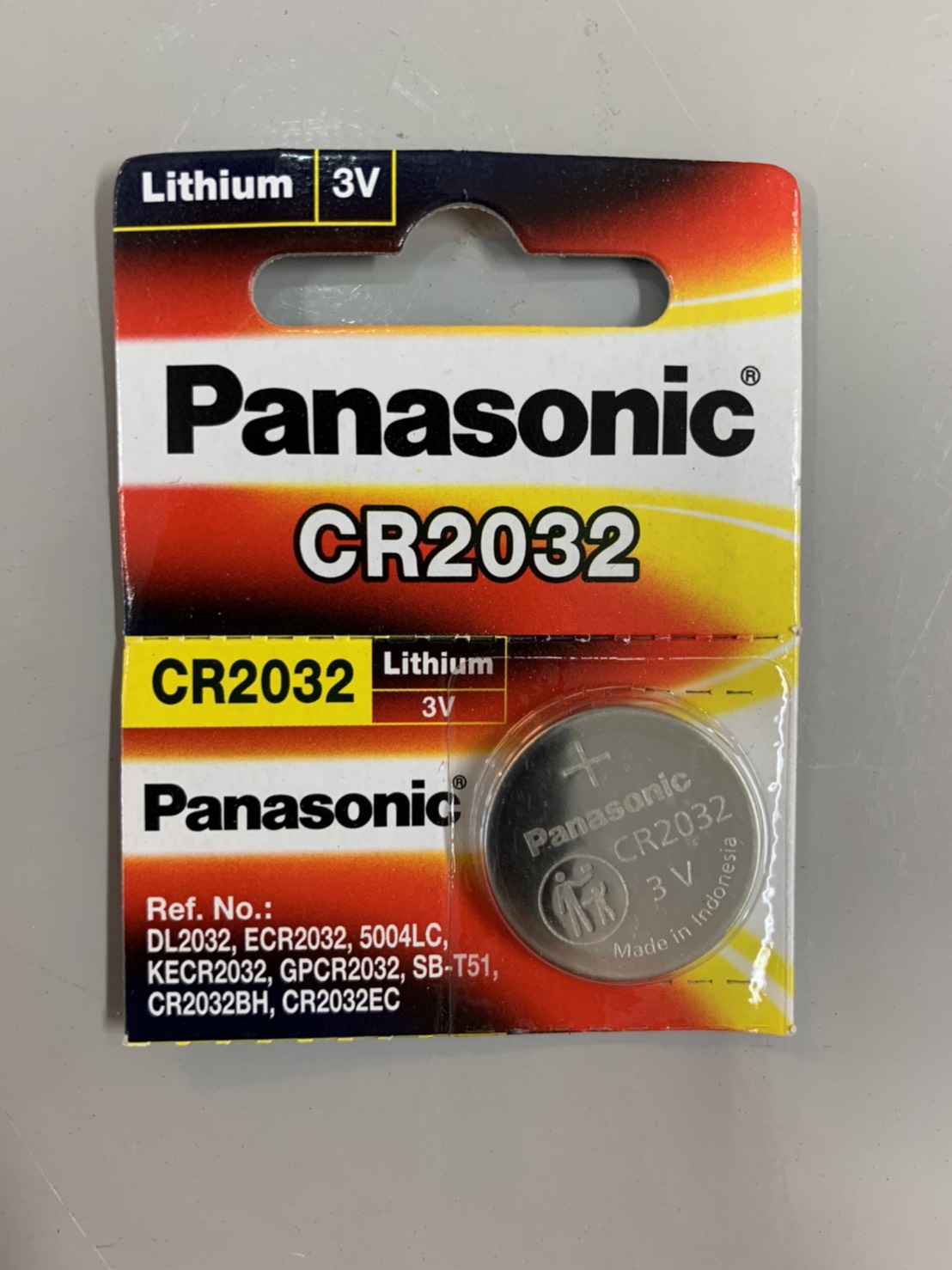 ถ่านกระดุม พานาโซนิค Panasonic (1ก้อน)