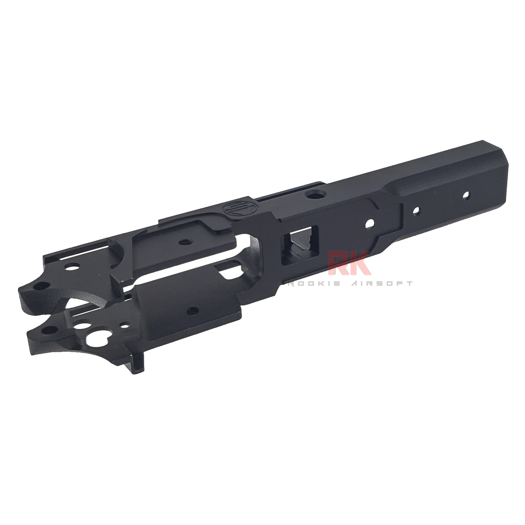 KF Airsoft Aluminum 3.9 inch Advance Frame with Hammer Set for Marui Hi-Capa - SV (Black)