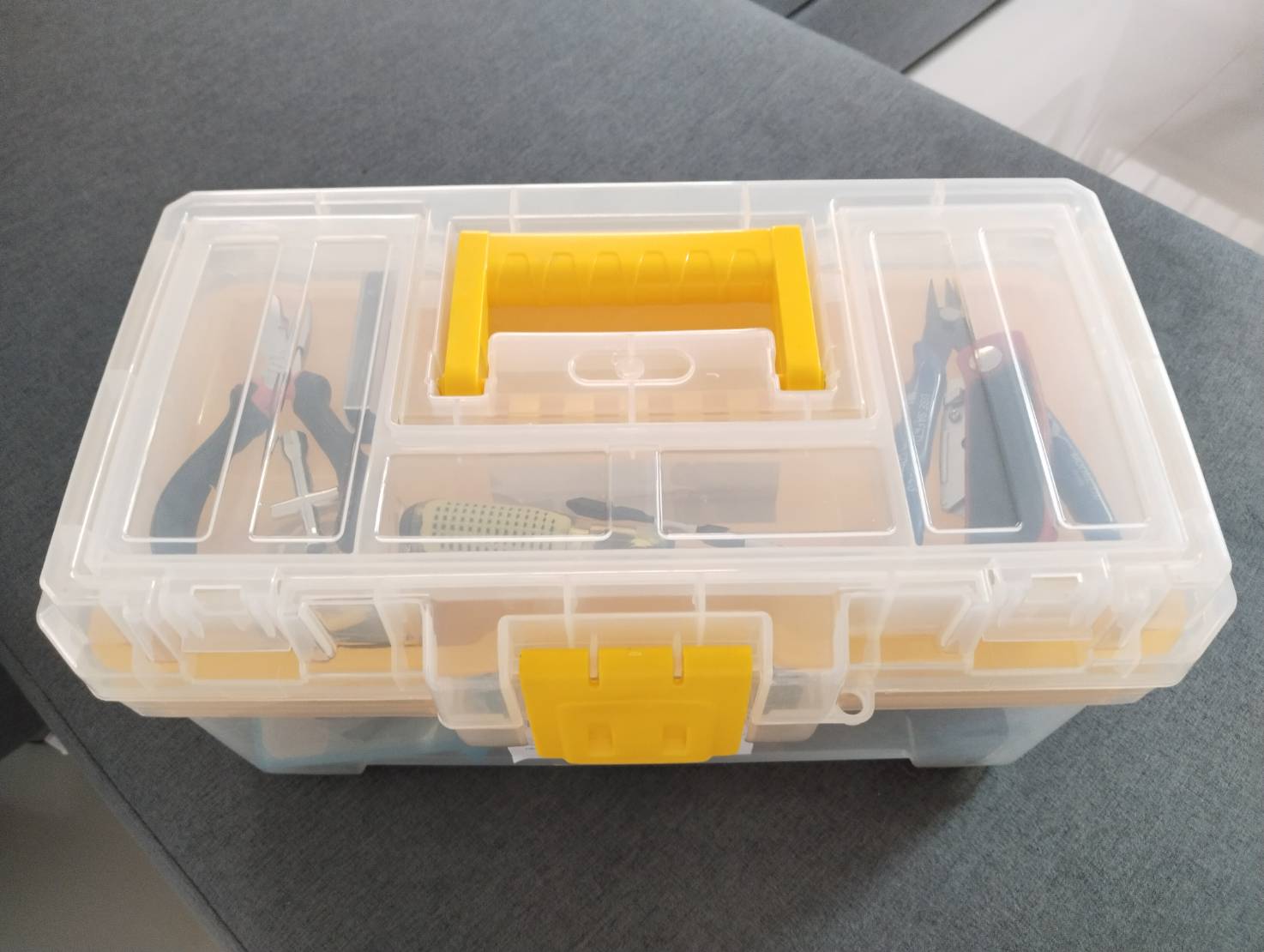 กล่องเครื่องมือสำหรับนักประดิษฐ์ หุ่นยนต์ 2พร้อมสว่าน