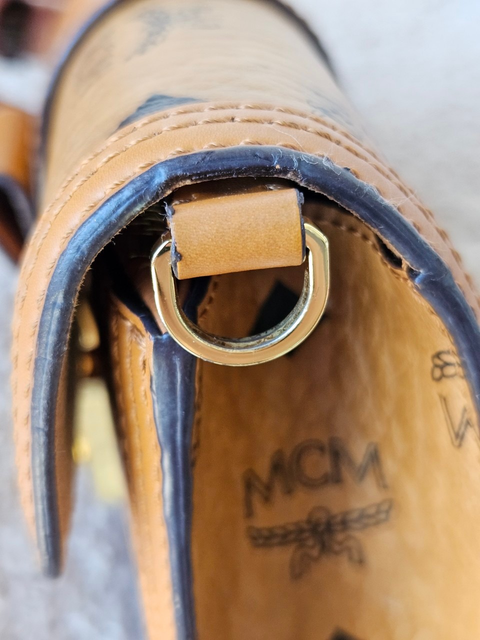 MCM Tracy Crossbody in Visetos