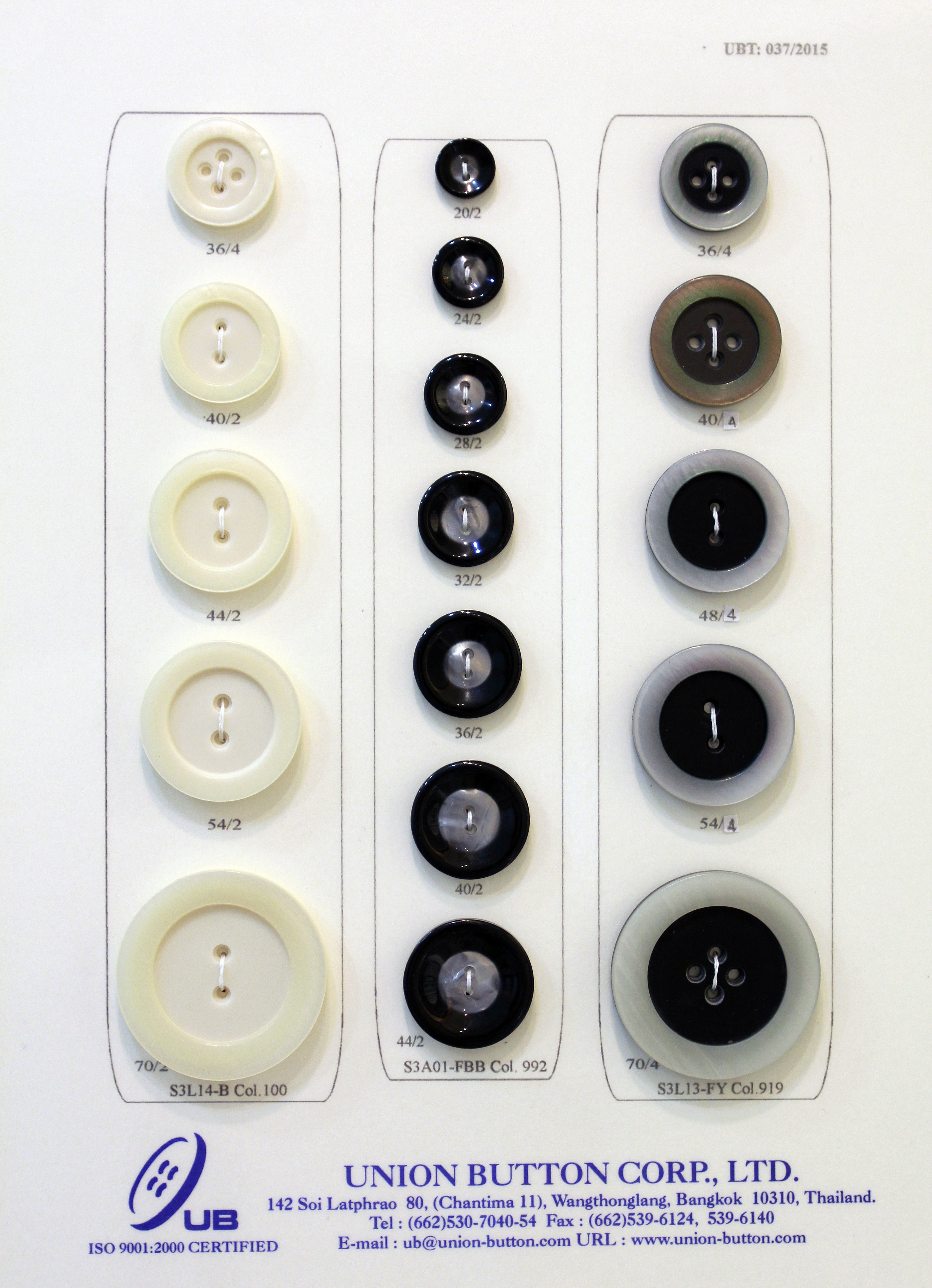 POLYESTER BUTTON
